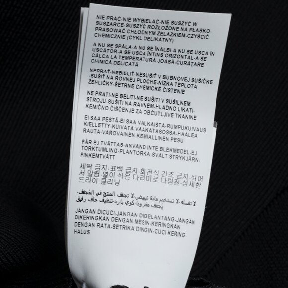 Versus Versace PF/18 Black V-Charm Embellished Sweater - Picture 14 of 14